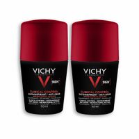 VICHY Homme D&eacute;transpirant anti-odeur 96h Roll-on Lot de 2 x 50ml
