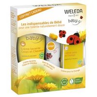 WELEDA Coffret cadeau Les indispensables de b&eacute;b&eacute; Toilette